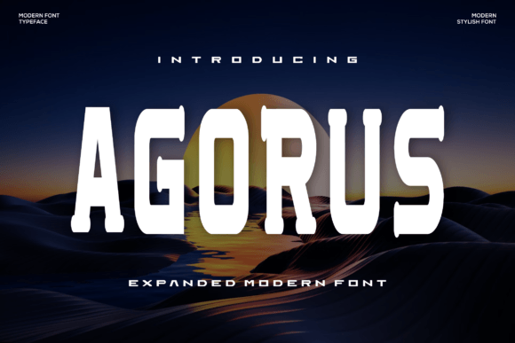 Agorus: The Bold Sans Serif Font for High-Impact Campaigns