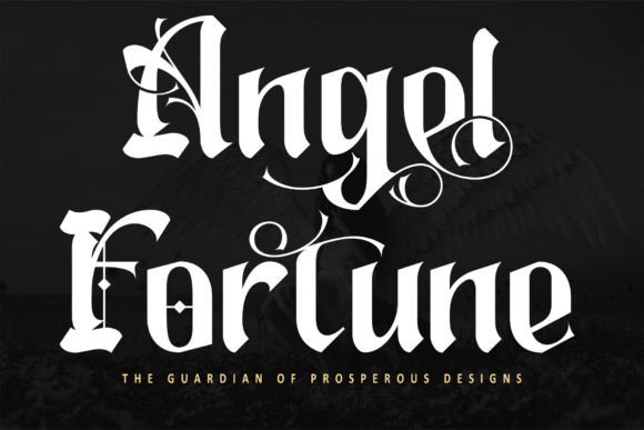 Angel Fortune: The Premium Blackletter Typeface for Bold Campaigns
