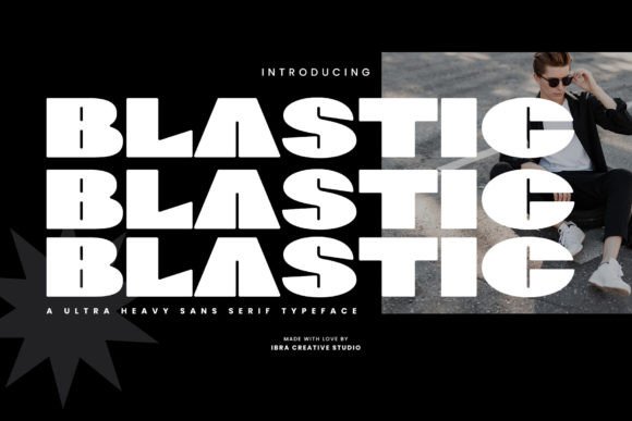 Blastic: The Bold Sans Serif Typeface for Handmade Branding