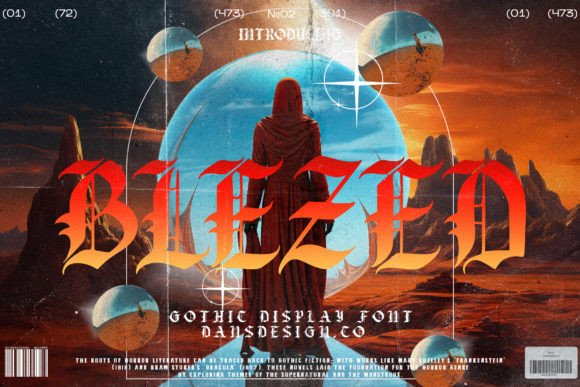 Blezed: The Bold Blackletter Typeface for Modern Editorial Design