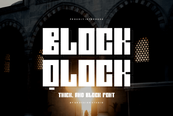 Block Qlock: The Bold Sans Serif Typeface for High-Impact Campaigns