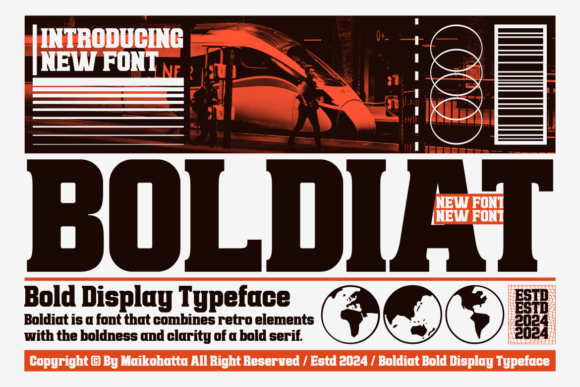 Boldiat: The Serif Font That Elevates Your Campaign Design