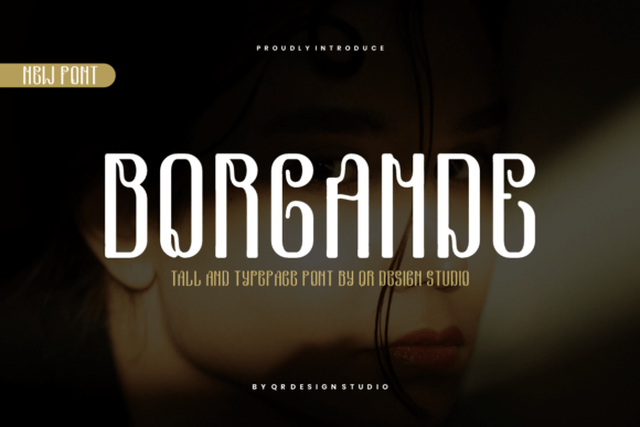 Borgande: A Bold Decorative Typeface for Authentic Branding