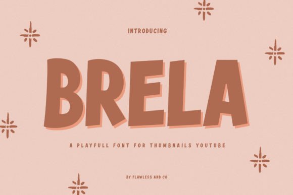 Brela: A Modern Sans Serif Typeface for Editorial Design