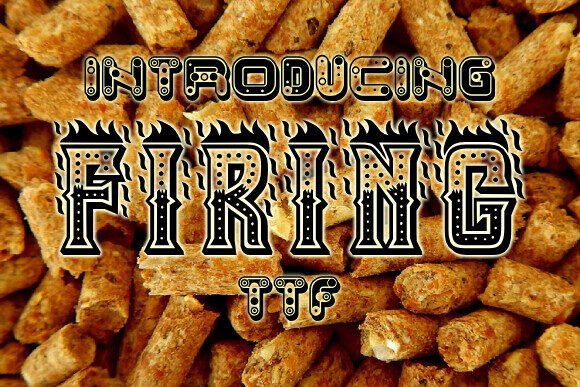 Firing Typeface Review: A Bold Display Font for Web Design