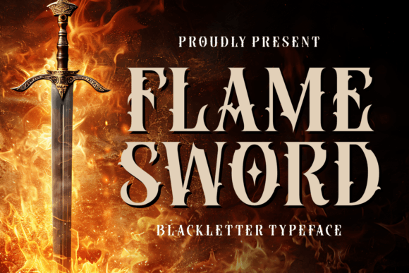Flame Sword Typeface: Ignite Your Brand Identity Today
