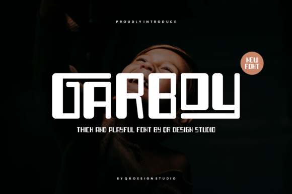 Garboy: A Bold Sans Serif Typeface for Modern Brand Identity