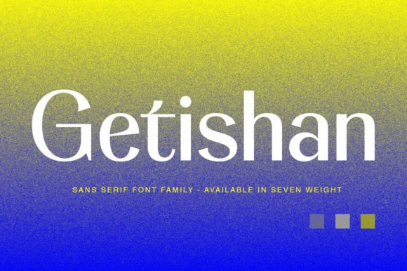 Getishan: A Premium Serif Typeface for Editorial Excellence