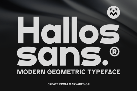Hallos Sans: A Bold Typeface for Modern Editorial Design