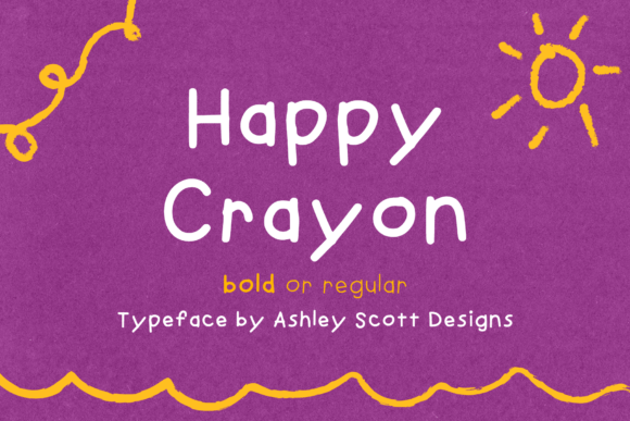 Happy Crayon: The Playful Typeface That Supercharges Campaign Creativity