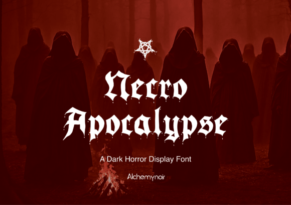 Necro Apocalypse: The Ultimate Blackletter Typeface for Bold Branding