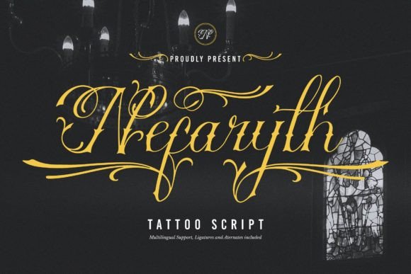 Nefaryth: A Designer's Honest Review of This Script Amp Typeface