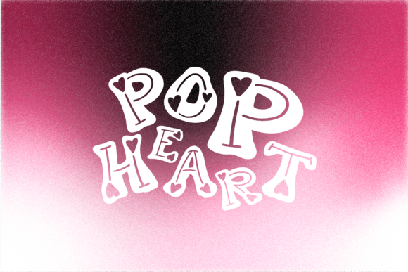 Pop Heart: The Playful Typeface That Transforms Campaign Headlines