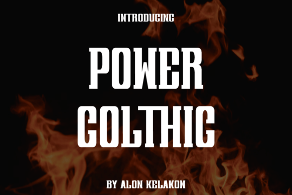 Power Colthic: The Bold Sans Serif Font for Handmade Creators