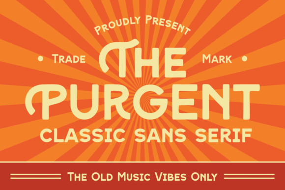 Purgent: The Bold Sans Serif Typeface for Modern Editorial Design