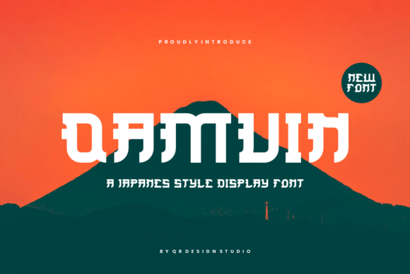 Qamuin: The Bold Decorative Typeface for High-Impact Campaigns