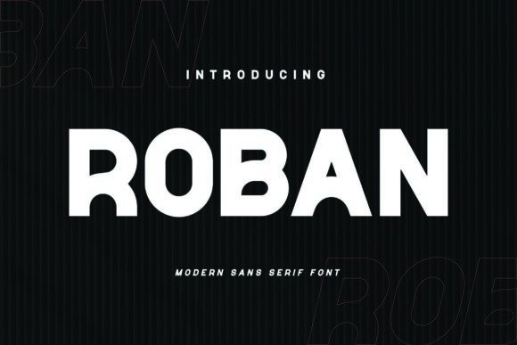 Roban: The Bold Sans Serif Typeface for High-Impact Web Design