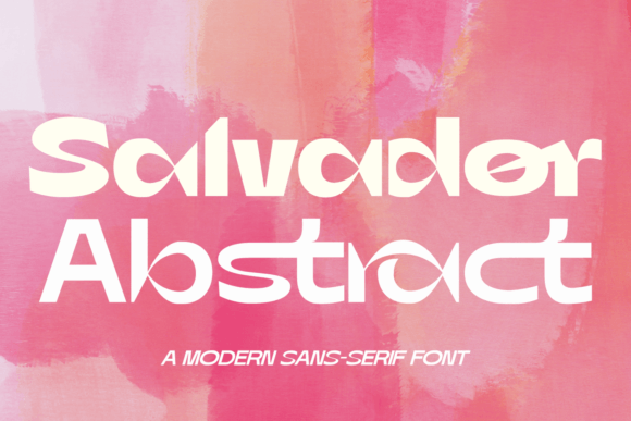 Salvador Abstract: The Bold Typeface for Standout Branding
