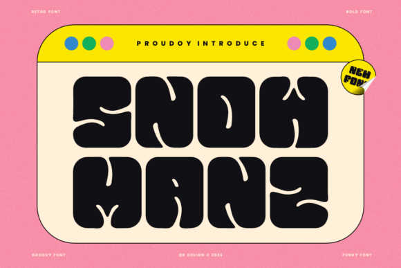 Snow Manz: A Bold Sans Serif Typeface for Modern Web Design