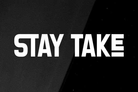 Stay Take: A Bold Serif Typeface for Modern Web Design