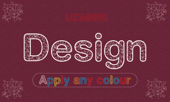 Uzairr9: A Bold Typeface for Editorial Design and Content Branding