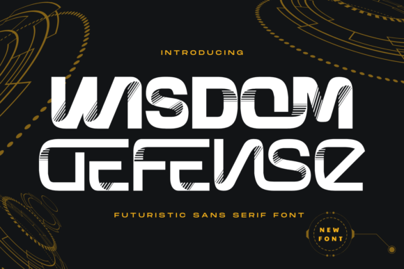 Wisdom Defense: The Premium Sans Serif Font for Handmade Branding